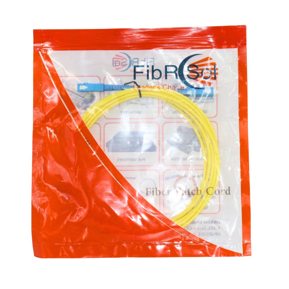 FIBRSOL FIBER PATCH CORD SC/PC To SC/PC 3.0mm 3m